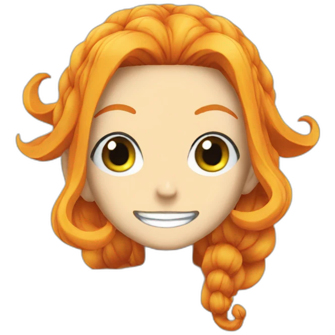 nami one piece emoji