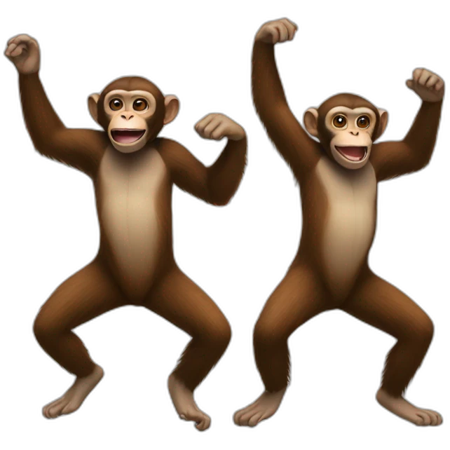 monkey dance emoji