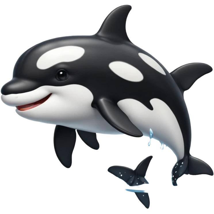 freindly orca emoji emoji