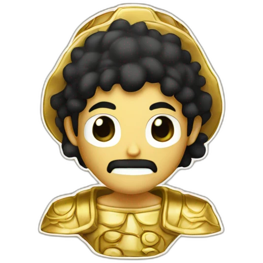 Gold d Roger one piece emoji