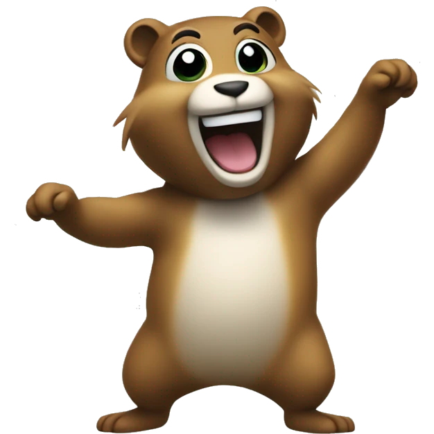 dancing golang gopher emoji