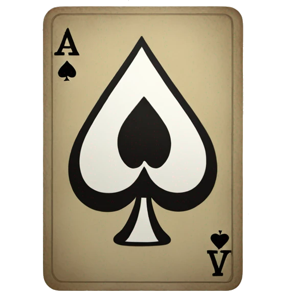 Ace of Spades card emoji