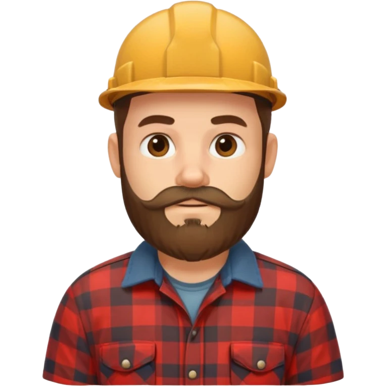 black lumberjack emoji