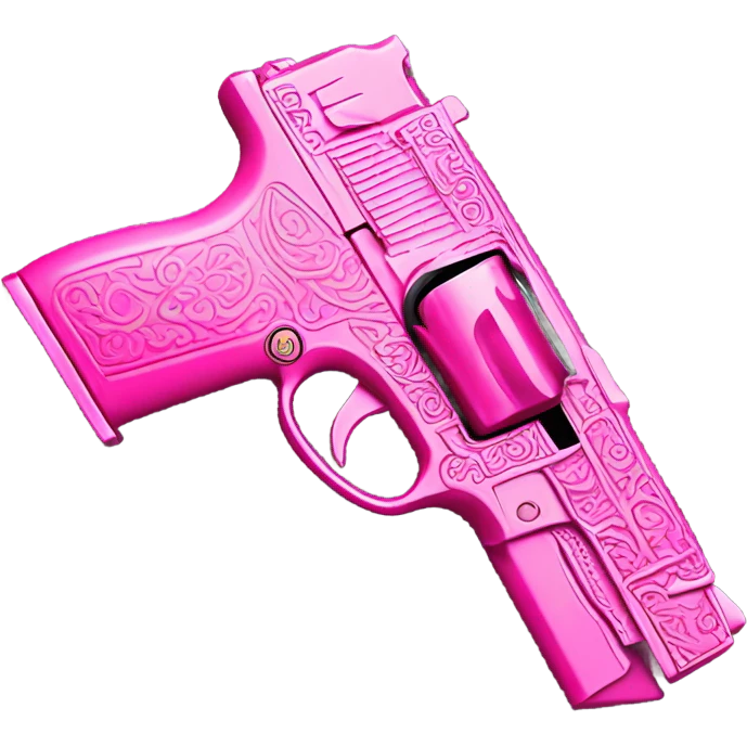 Pink Gun emoji