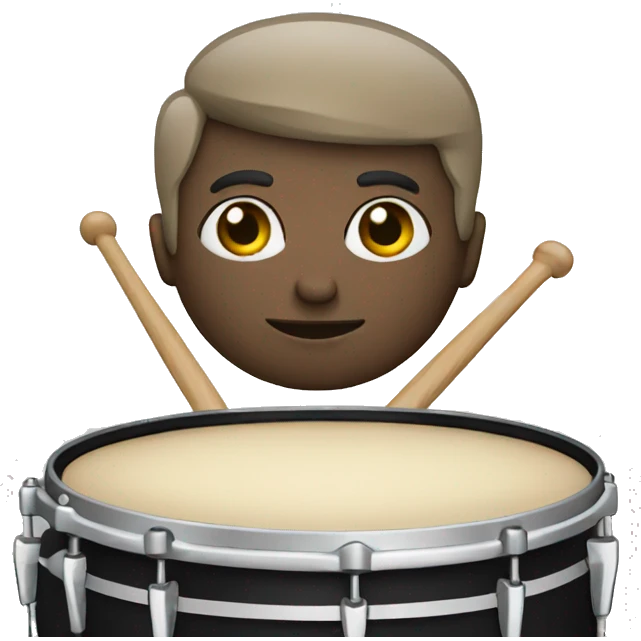 drummer emoji