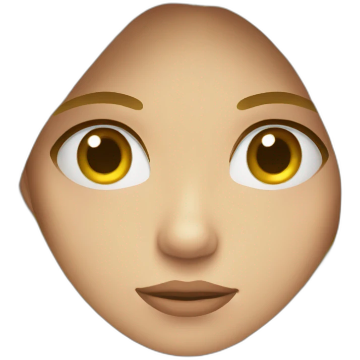 Une blonde triste emoji