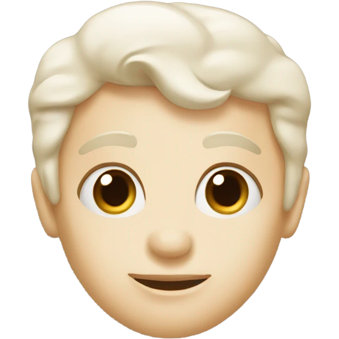 The face of a cream emoji