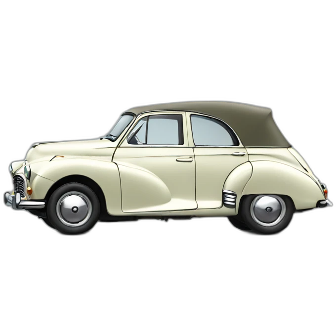 Morris minor vehicle emoji