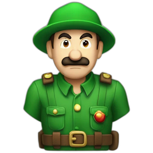 War crime luigi emoji