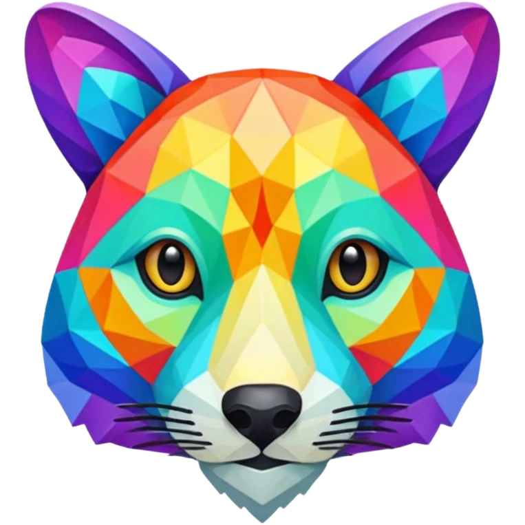 Colorful La creatura abstract animalia  emoji