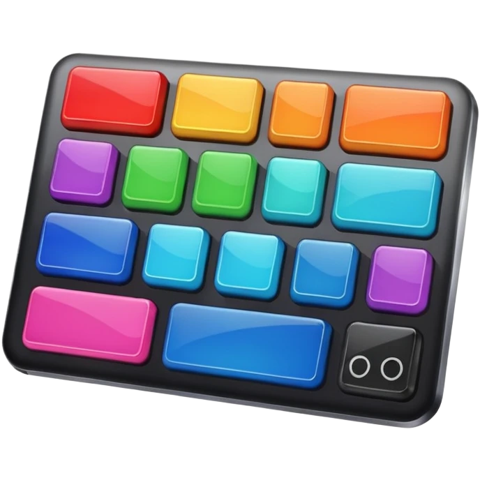 beautiful color keyboard emoji