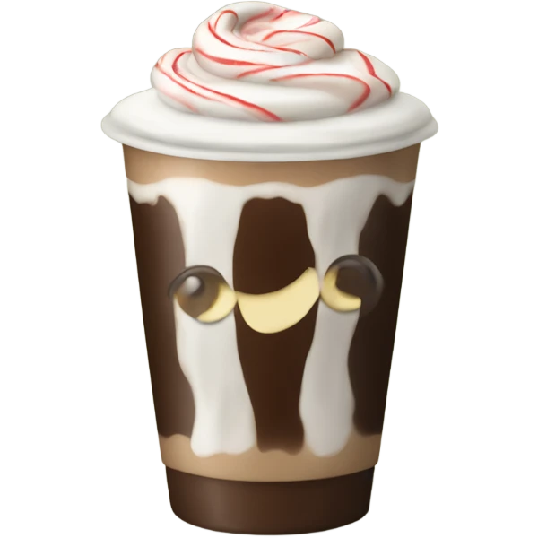 Peppermint mocha emoji