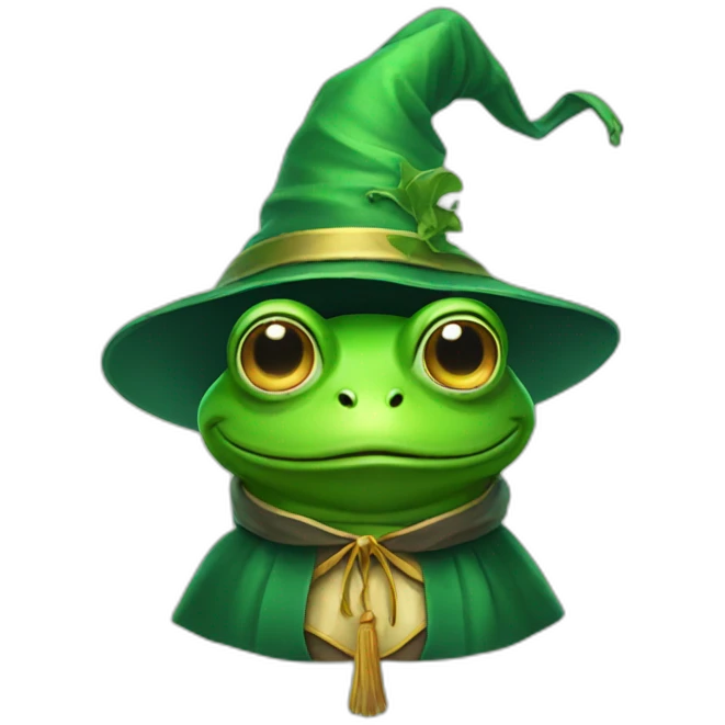 frog wizard emoji