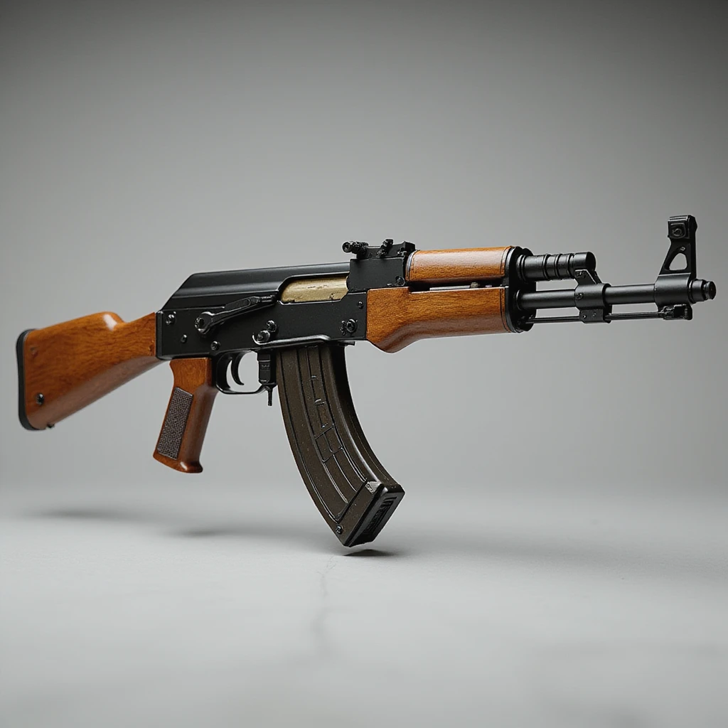 realistic AK-47 assault rifle emoji