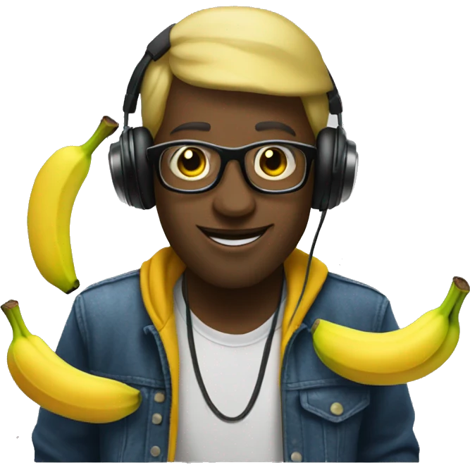banane dj emoji