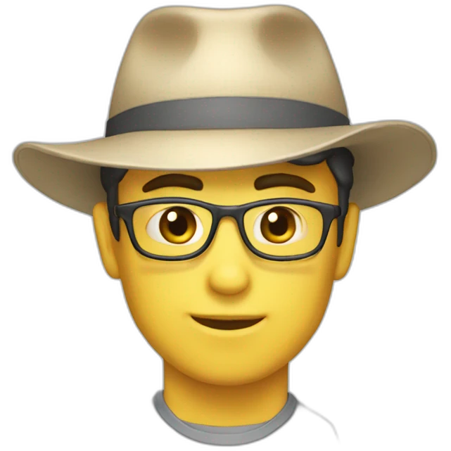 Chat avec képi  emoji