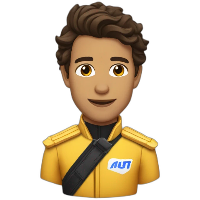 Lando Norris horse riding emoji