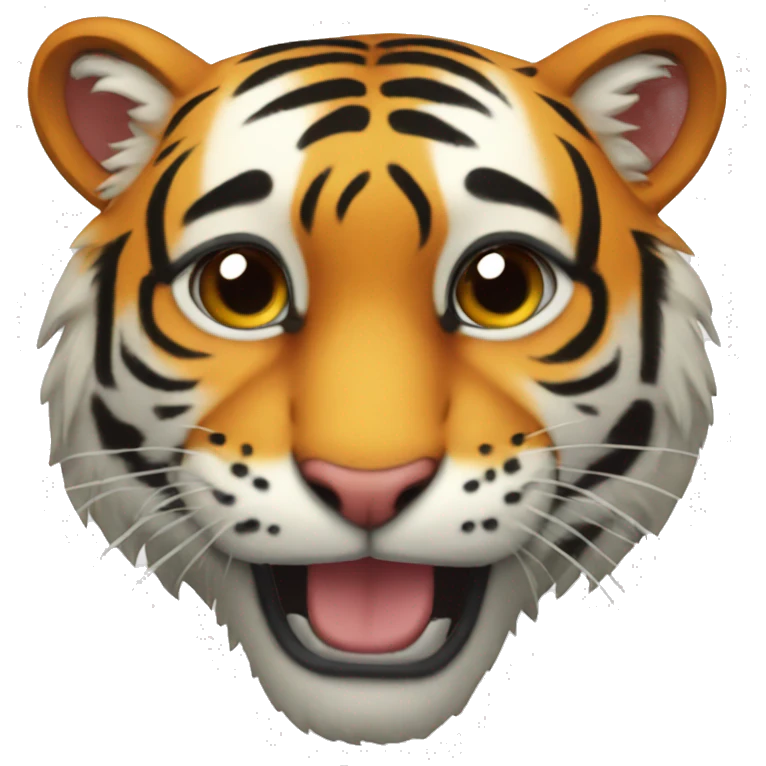 A tiger heart emoji