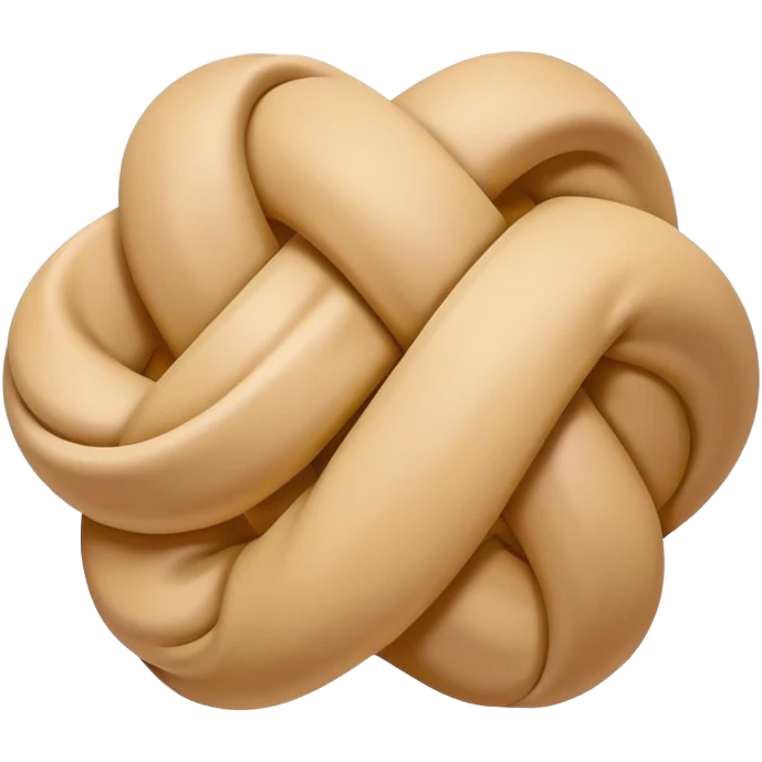 Noeud beige  emoji