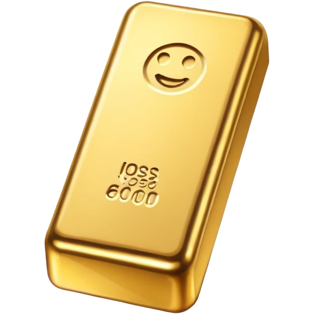 create a golden gold bar emoji  the most attractive any one or all of them ill choose it should be fully golden emoji