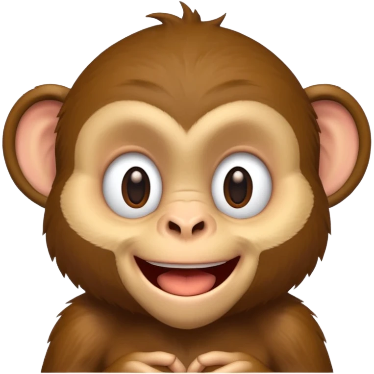 happy monkey emoji