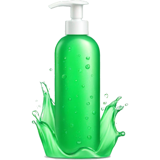 green shower gel emoji