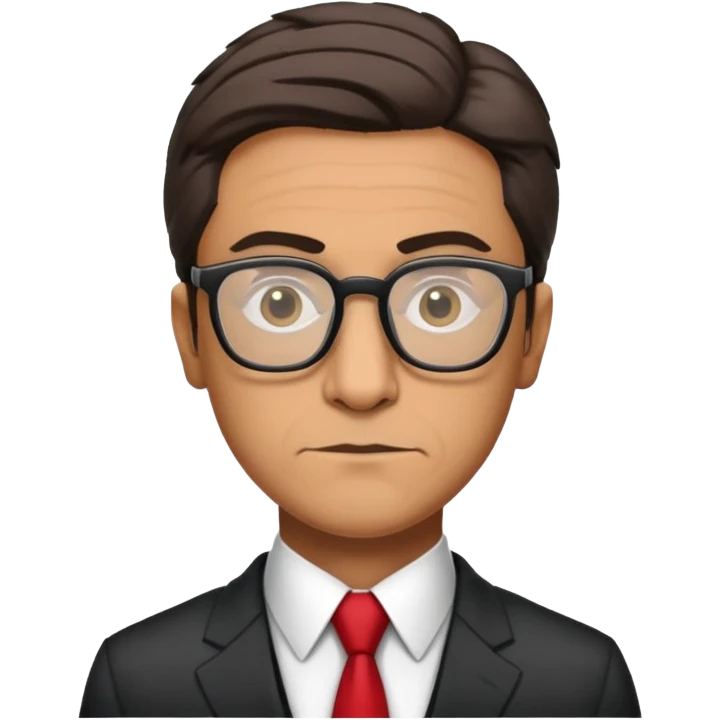 The Professor from Money Heist emoji