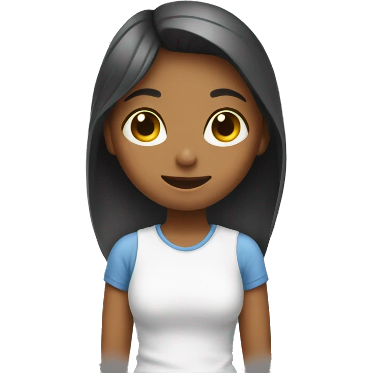 A girl doing laundry  emoji