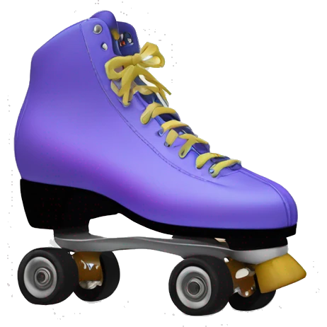 stacy adams roller skates on fiberglass wheels emoji