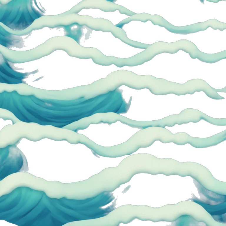 Ocean waves emoji