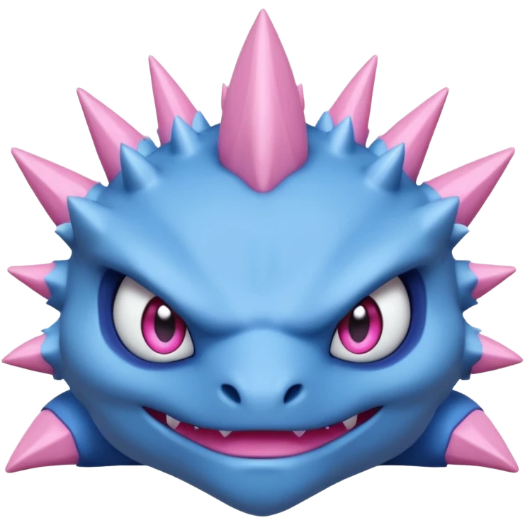 Pokemon legendary azul and pink palkia emoji