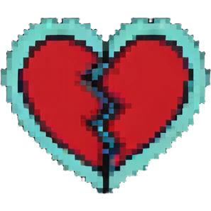 two overlapping hearts emoji