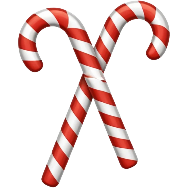 candy cane emoji