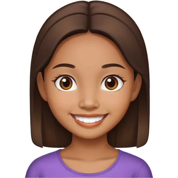 Thai girl loves me emoji