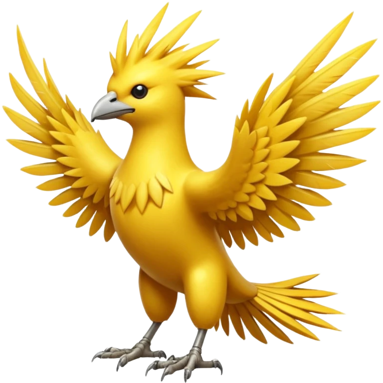 Zapdos pokemon emoji