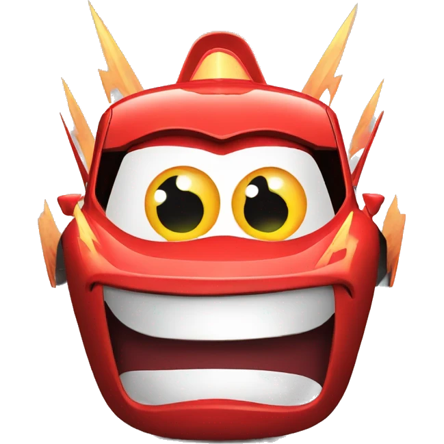 lightning McQueen angry emoji
