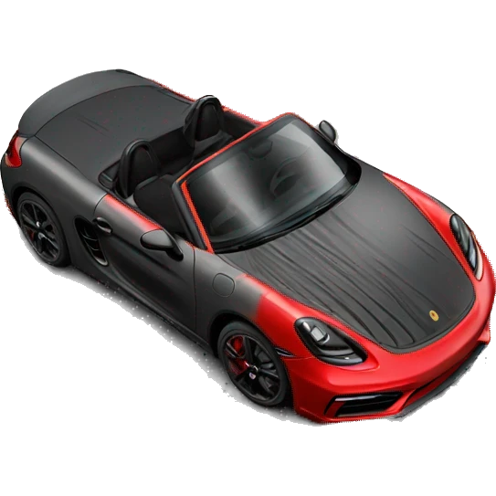 718 red boxster gts emoji