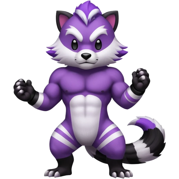 Skuntank, full body emoji