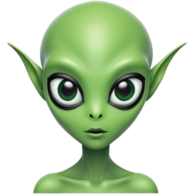 classic alien emoji