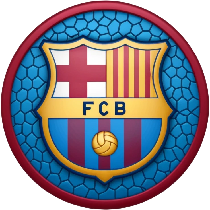 Fc barcalona logo emoji