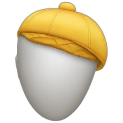 Shoes on head emoji