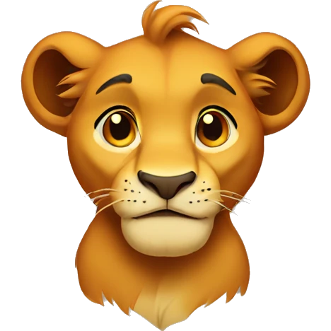 simba lion king emoji