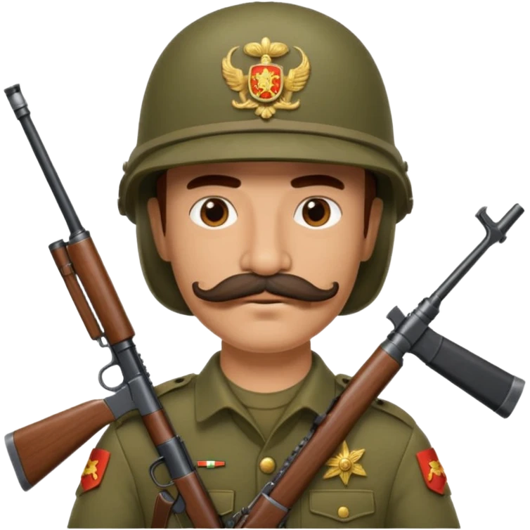 legionario del ejercito español con mi cara  emoji