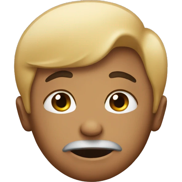 Someone who is shy to be kissed emoji