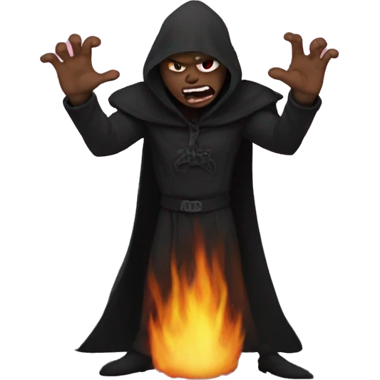 Evil night omn emoji