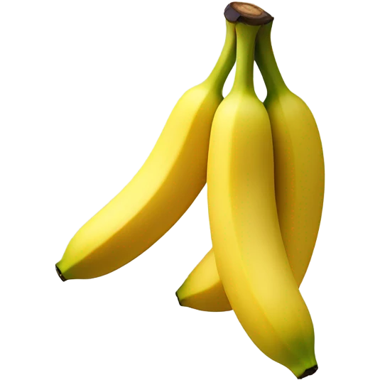 Banana with hands emoji