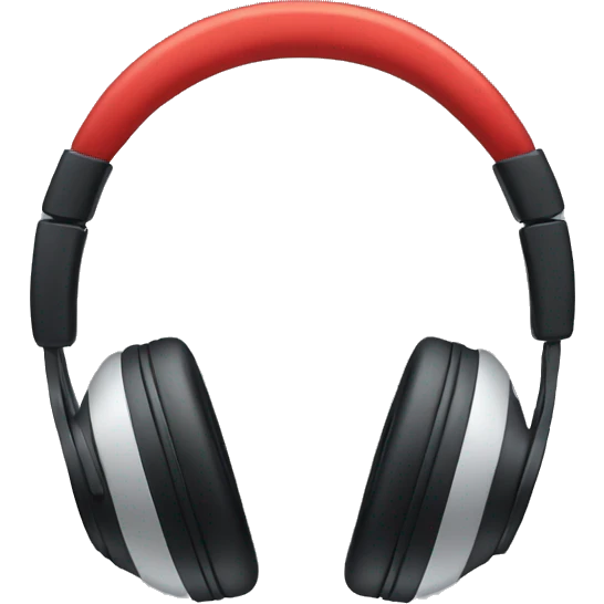 Apple headphones emoji
