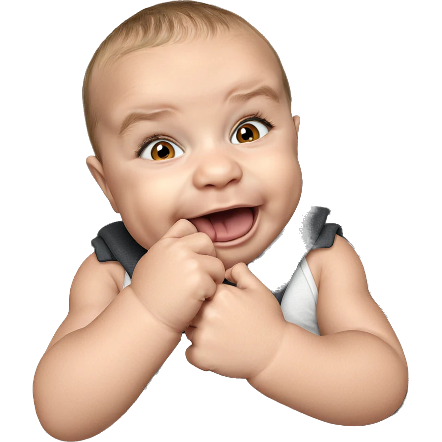 curious boy with open mouth emoji