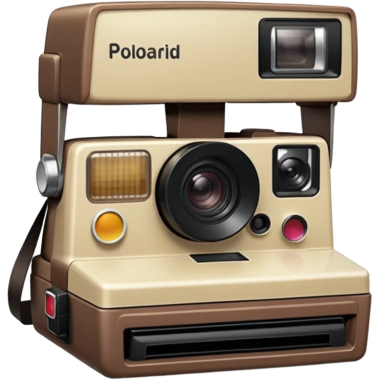 Photo taken with Polaroid camera emoji