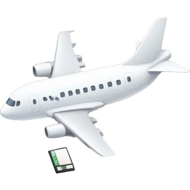 airplan and ticket emoji emoji